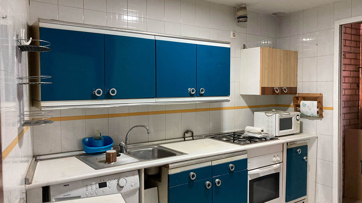 Cocina sin reformar