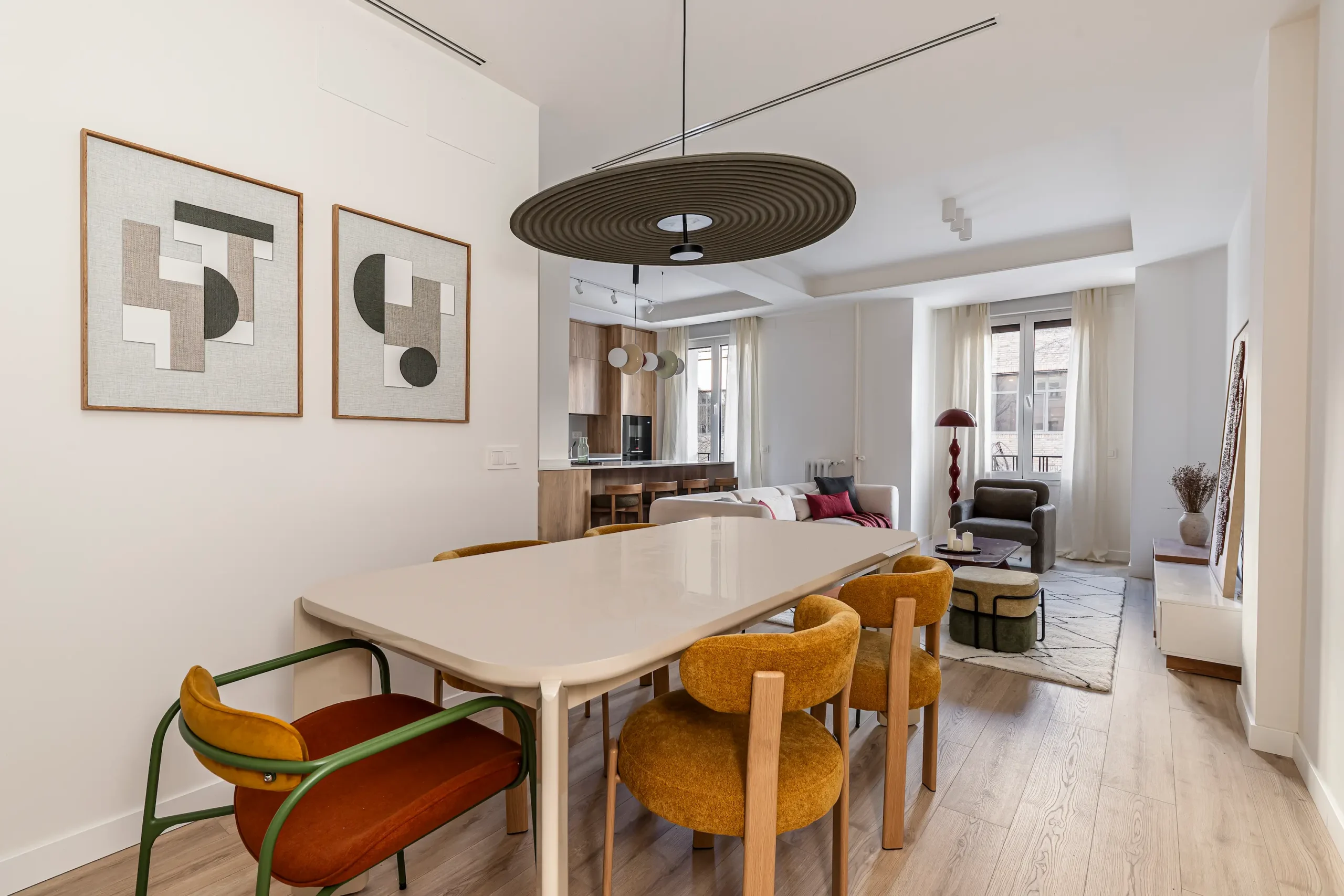 Flipping inmobiliario Benito Gutiérrez comedor ojo de pez