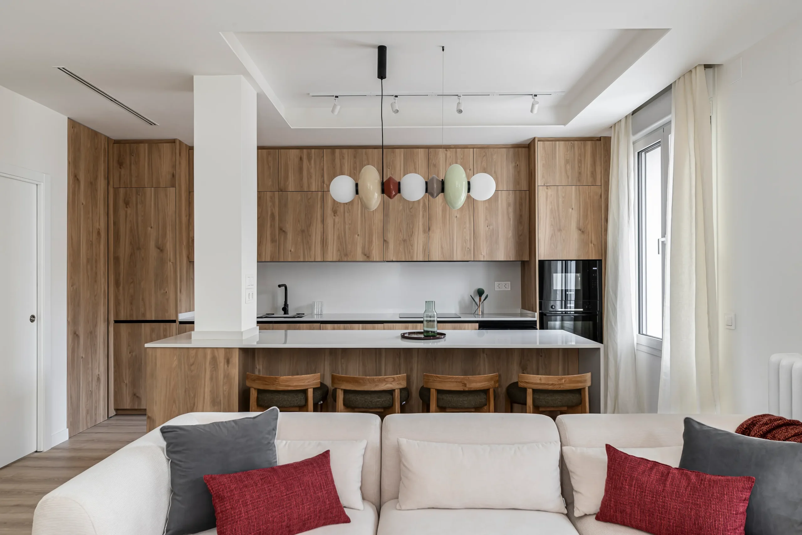 Flipping inmobiliario Benito Gutiérrez salón y cocina