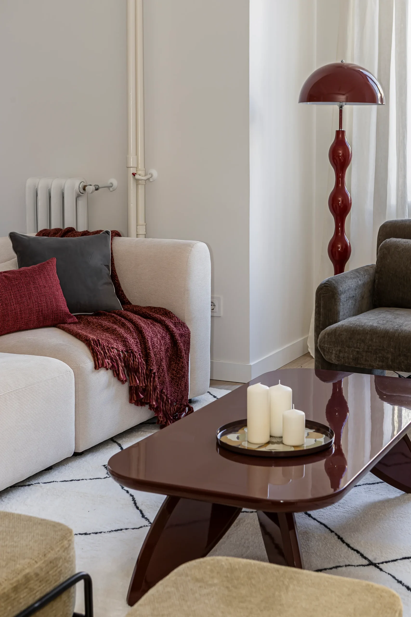 Flipping inmobiliario Benito Gutiérrez sofá y salón