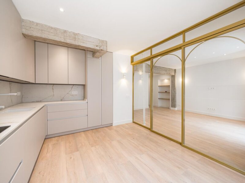 Reforma integral en García Paredes cocina enfoque