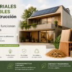 materiales sostenibles para construcción y vivienda