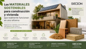 materiales sostenibles para construcción y vivienda