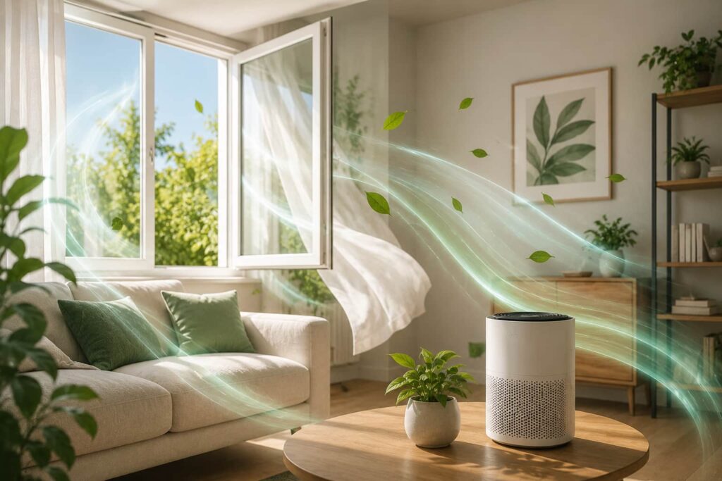 Cómo mejorar la calidad del aire interior de tu vivienda y por qué una reforma es el mejor momento para hacerlo
